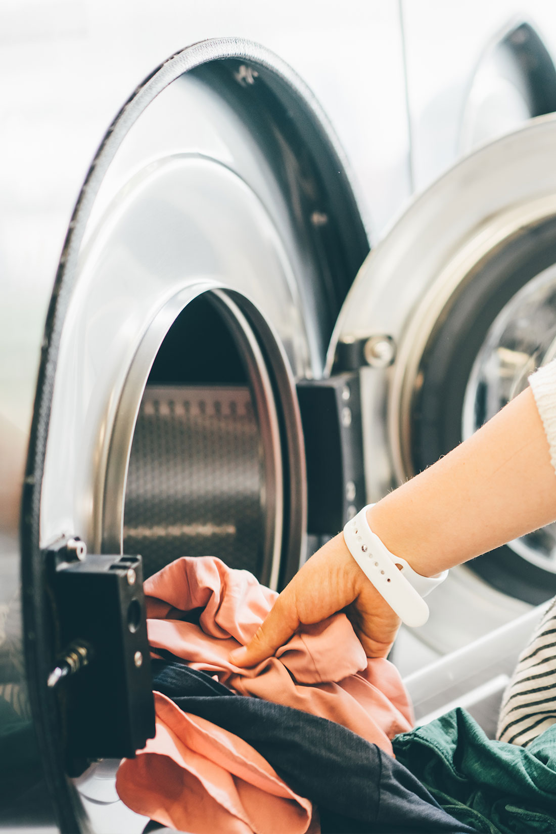 loading laundry